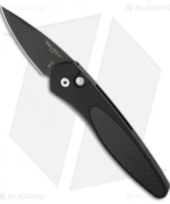 Pro-Tech Half-Breed Black Automatic Knife Carbon Fiber (1.95" Black)