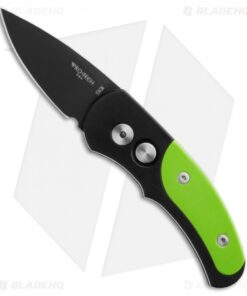 Pro-Tech Runt J4 Automatic Knife Neon Green G-10 (1.94" Black) 4432