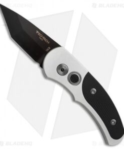 Pro-Tech Runt J4 Tanto Automatic Knife Black G-10 (1.94" Black) 5401