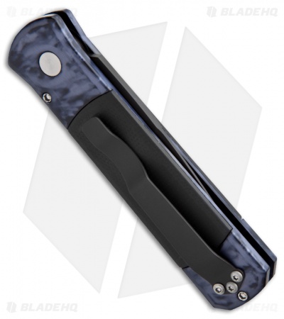 Pro-Tech Godson Automatic Knife Black / Grey w/ Black G-10 (3.15" Black Plain) - Image 2