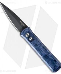 Pro-Tech Godson Automatic Knife Black/Gray Jazz (3.15" Black) 721-BG
