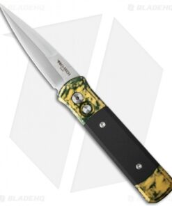Pro-Tech Godson Limited Automatic Knife Jazz Black G-10 (3.15" Satin) 7GY-1