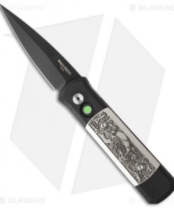 Pro-Tech Godson Steampunk Automatic Knife (3.15" Black) USN GVI