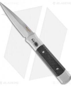 Pro-Tech Custom Steel Godfather Automatic Knife Carbon Fiber (4" Satin) 949