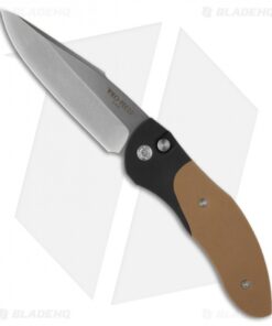 Protech Elishewitz Doru Automatic Knife Coyote Brown G10 (3.5" Stonewash) 2037