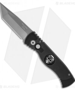Pro-Tech Tactical Response TR-1.1 Skull Tanto Automatic Knife (3" Bead)