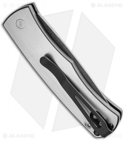 Pro-Tech Magic BR-1 "Whiskers" Custom Automatic Knife CF/Moku-Ti (Damascus) - Image 3