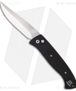 Pro-Tech Brend 1 Large Automatic Knife Black G-10 (4.6" Satin) 1100