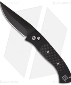 Pro-Tech Brend 3 Medium Automatic Knife Carbon Fiber (3.75" Black)