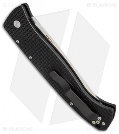 Pro-Tech Brend 1 Large Automatic Knife Knurled Black (4.6" Satin) 1140 - Image 3