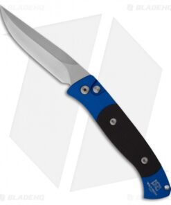 Pro-Tech Brend 2 Small Automatic Knife Blue/Black G-10 (2.9" Satin) 1201BLU