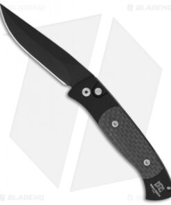 Pro-Tech Brend 2 Small Automatic Knife Carbon Fiber (2.9" Black) 1205