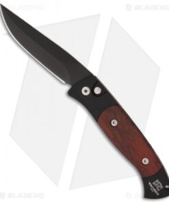 Pro-Tech Brend 2 Small Automatic Knife Cocobolo (2.9" Black) 1207-C