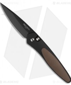 Pro-Tech Newport Automatic Knife Brown G-10 (3" Black) 3442