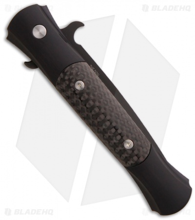 Pro-Tech The Don Automatic Knife Black/Carbon Fiber (3.5" Black) 1705 - Image 2
