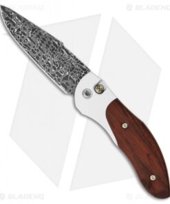 Pro-Tech Custom Elishewitz Doru Automatic Knife Cocobolo (3.5" Damascus) 2006-C