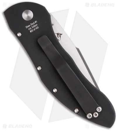 Protech Doru Skull #1 Automatic Knife Elishewitz (3.5" Black) LTD ED 2061 - Image 2