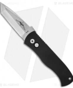 Emerson Pro-Tech CQC-7 Tanto Automatic Knife w/ Solid Handle (3.25" Stonewash)
