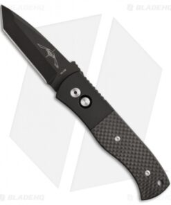 Emerson Pro-Tech CQC-7 Automatic Knife Carbon Fiber (3.25" Black)