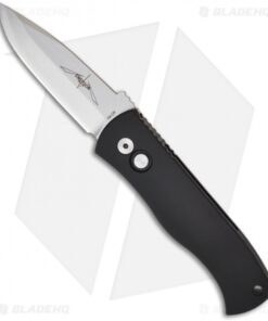 Emerson Pro-Tech CQC7-A Spear Point Automatic Solid Black (3.25" Stonewash)