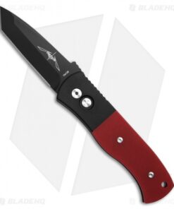 Emerson Pro-Tech CQC-7 Automatic Knife Red G-10 (3.25" Black)