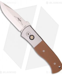 Emerson Protech Custom Steel CQC-7A Automatic Knife Coyote G10 (3.25" Stonewash)