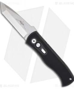 Pro-Tech Emerson CQC-7 Auto Tanto Knife Knurled (3.25" Stonewash)