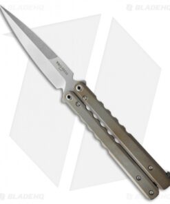 Pro-Tech FlyFather Balisong Butterfly Knife Orange Peel+Spectrum Clip (SW)