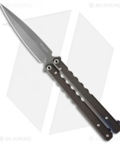 Pro-Tech FlyFather Balisong Butterfly Random Fade BB+Spectrum Clip (Bead Blast)