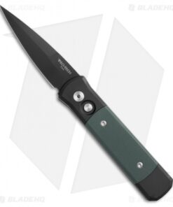 Pro-Tech Godson Automatic Knife Green G-10 (3.15" Black)