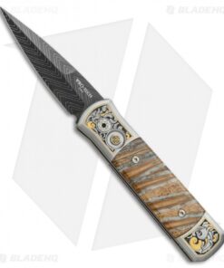 Pro-Tech Godson Ultimate Steel Custom Knife Mastodon Tooth (3.15" Damascus)
