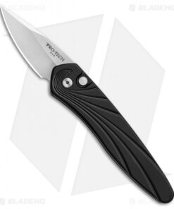 Pro-Tech Half-Breed Automatic Knife Black 3D Wave (1.95" Stonewash) 3636