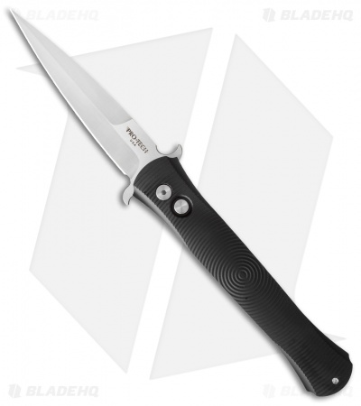 Pro-Tech Large Don Automatic Knife 3D Ring Pattern (4.5" Satin) 1925