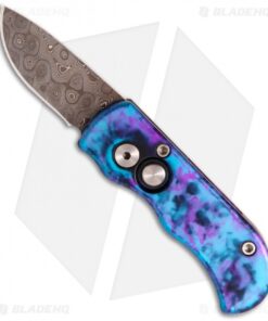 Protech Millenium Runt Jazz Automatic Knife (1.88" Damascus) #26