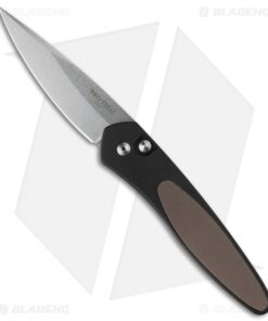 Pro-Tech Newport Automatic Knife Brown G-10 (3" Stonewash) 3440-BRN