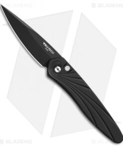 Pro-Tech Newport Automatic Knife Black 3D Wave (3" Black) 3437