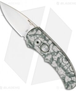 Pro-Tech Emerald Jazz Runt J4 Automatic Knife (1.94" Satin Plain) 2011