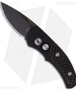 Pro-Tech Runt J4 Carbon Fiber Automatic Knife (1.94" Black) 4405