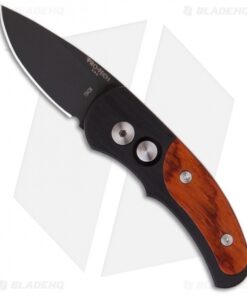 Pro-Tech Runt J4 Automatic Knife Cocobolo Wood (1.94" Black) 4407-C