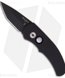 Pro-Tech Runt J4 Tanto Automatic Knife Black (1.94" Black) 5415