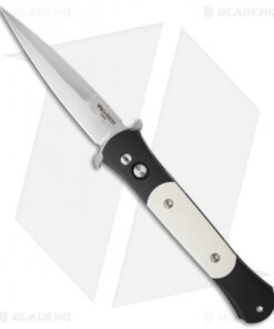 Pro-Tech The Don Tuxedo Automatic Knife Ivory Micarta + Clip (3.5" Satin) 1751