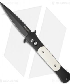 Pro-Tech The Don Automatic Knife Tuxedo Ivory Micarta + Clip (3.5" Black) 1752