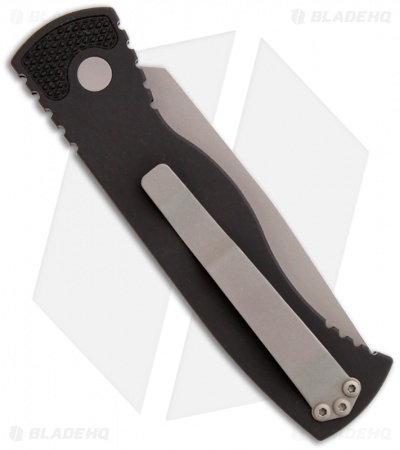 Pro-Tech Tactical Response TR-1.1 Tanto Automatic Knife (3" Bead Blast) - Image 2