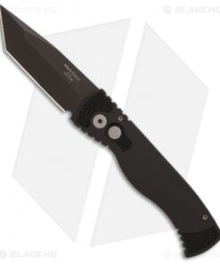 Pro-Tech TR-1.3 Tanto Tactical Response Automatic Knife (3" Black)