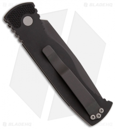 Pro-Tech TR-1.3 Tanto Tactical Response Automatic Knife (3" Black) - Image 2