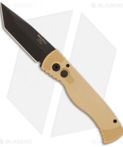 Pro-Tech TR-1.31 Tactical Response Automatic Tanto Knife (Black PLN)