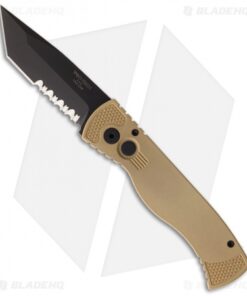 Pro-Tech TR-1.32 Tactical Response Automatic Tanto Knife (Black SER)