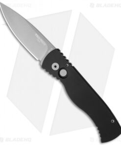Pro-Tech TR-2.1 Tactical Response Automatic Knife Smooth Black (3.2" Bead Blast)
