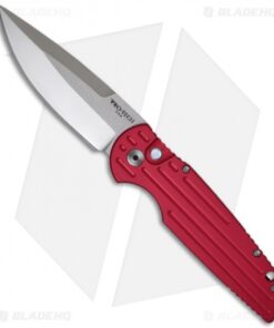 Pro-Tech Tactical Response 3 Dark Red Automatic Knife (3.5" Satin Plain) TR-3