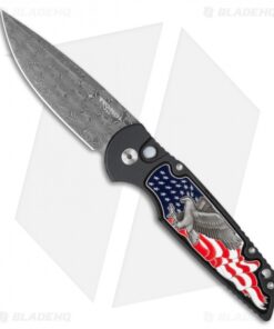 Pro-Tech TR-3 Shaw Eagle Automatic Knife (3.5" Damascus)